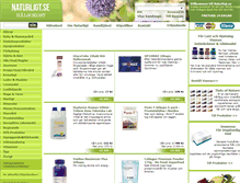 Tablet Screenshot of naturligt.se